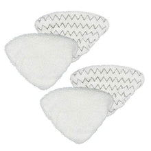 Load image into Gallery viewer, Flintar Replacement Steam Mop Pads, Compatible with Bissel Bissell PowerEdge and PowerForce Lift-Off Steam Mop 2078, 2165, 20781 Series Mop Pads Refill, 4-Pack (2 Soft + 2 Scrubby)