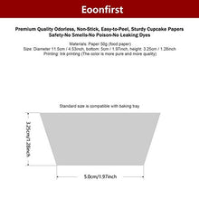 Load image into Gallery viewer, Eoonfirst Standard Size Baking Cups Valentine's Day Party Cupcake Liners 200 Pcs (Red)