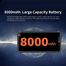 Load image into Gallery viewer, OUKITEL WP5 (2020) Rugged Cell Phones Unlocked Android 10 Smartphone 8000mAh Battery Triple Camera 4 LED Flashlights 4GB+32GB IP68 Waterproof 5.5 HD+ Global GSM 4G Dual SIM Phone Face ID Fingerprint