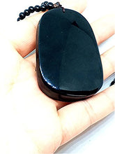 Load image into Gallery viewer, yigedan 18K 999 Pure Yellow Gold Inlay Natural Obsidian Black Jade Pendant Dragon