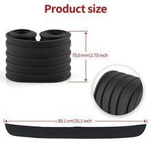 Load image into Gallery viewer, SINGARO Car Rear Bumper Protector, Car/SUV Universal Rubber Anti-Scratch Trunk Exterior Accessories(Black)