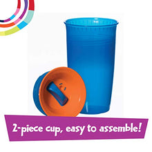 Load image into Gallery viewer, Playtex Sipsters Stage 2 360 Degree Spill-Proof, Leak-Proof, Break-Proof Spoutless Cup for Girls, 10 Oz - 2Count