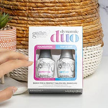 Load image into Gallery viewer, Gelish dynamic duo soak off gel nail polish foundation base and top sealer,0.5 Fl Oz