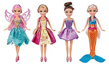 Load image into Gallery viewer, Glimma Girlz Set of 4 Fantasy Dolls by ZURU (101101)
