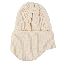 Load image into Gallery viewer, Muryobao Womens Winter Beanie Hat Slouchy Knit Hats Soft Warm Ski Skull Cap with Ear Flaps Beige