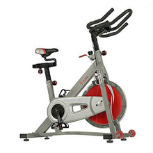 Load image into Gallery viewer, Sunny Health & Fitness Pro II Indoor Cycling Bike with Device Mount and Advanced Display – SF-B1995, Silver