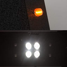 Load image into Gallery viewer, TLAPS Universal Adjustable Truck Bed Chase Rack Roll Bar with Side Rails Handle & 3rd Third Brake Light & 2x LED Work Lamps Bars & 14x Amber Side Marker For Pickup (Textured Black)