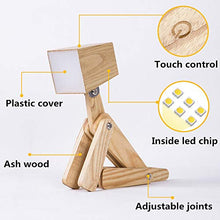 Load image into Gallery viewer, HROOME Cute Dog Lamp for Kids Bedside Bedroom Reading - Cool Desk / Table 3 Ways Dimmable Touch Nightstand Light for Living Room Farmhouse Boys Girls Gift, Dorm, Home, Office(Warm White 2800-3200k)