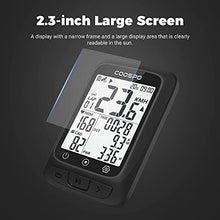 Load image into Gallery viewer, COOSPO Bike Computer GPS Wireless, ANT+ Cycling Computer GPS with Bluetooth , Multifunctional ANT+ Bicycle Computer GPS with 2.4 LCD Screen, Bike Speedometer with Auto Backlight IP67