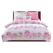 Load image into Gallery viewer, Mizone MZK10-086 Mi Zone Kids Wise Wendy Complete Bed and Sheet Set Full Pink,