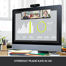 Load image into Gallery viewer, Logitech Brio 4K Webcam, Ultra 4K HD Video Calling, Noise-Canceling mic, HD Auto Light Correction, Wide Field of View, Works with Microsoft Teams, Zoom, Google Voice, PC/Mac/Laptop/Macbook/Tablet