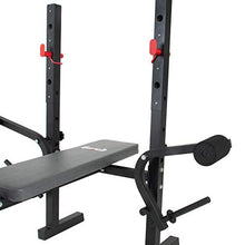 Load image into Gallery viewer, Body Champ Standard Weight Bench, Exercise and Weightlifting Bench, Adjustable Incline Seat