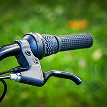 Load image into Gallery viewer, TOUGH Handsome Fast Awesome Speed And Balance All Terrain Easy Care And Clean Reliable Huffy 24” Scout Boys' DARK GRAY Hardtail 21-Speed Mountain Bike with Disc Brakes - Ready For Anytime Anywhere Act