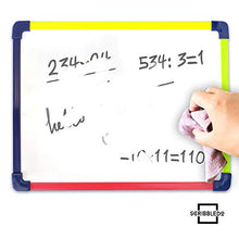 Load image into Gallery viewer, Colored Frame Magnetic Dry Erase White Boards Pack of 5 l 9" X 12" Whiteboard