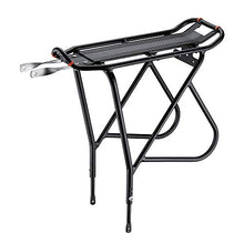 Load image into Gallery viewer, Ibera Bike Rack – Bicycle Touring Carrier with Fender Board, Frame-Mounted for Heavier Top & Side Loads, Height Adjustable for 26"-29" Frames