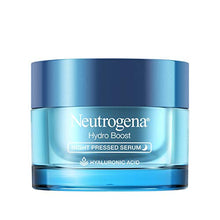 Load image into Gallery viewer, Neutrogena Hydro Boost Purified Hyaluronic Acid Pressed Night Serum, Facial Serum with Antioxidants & Hyaluronic Acid for Dry Skin, Oil-Free & Non-Comedogenic, 1.7 oz