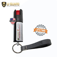 Load image into Gallery viewer, Micro Stun Gun Keychain Pepper Spray Self Defense Kit Bundle. Personal Non Lethal Weapons For Women Or Men. High Volt Rechargeable Keychain Stun Gun & Key Ring Max Strength Pepper Defense Spray (PINK)