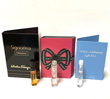 Load image into Gallery viewer, 12 Designer Fragrance Sample Vials for Women