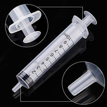Load image into Gallery viewer, 20 Packs Plastic Syringe with Measurement, Suitable for Measuring, Watering, Refilling (10 ml)