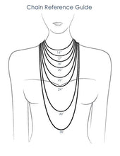 Load image into Gallery viewer, Moonstone Necklace, Handmade Genuine Rainbow Moonstone with Rose Gold Plated Sterling Silver Chain 16”-18” for Women or Girl