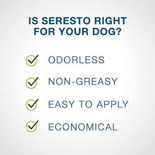 Load image into Gallery viewer, Seresto Flea and Tick Collar for Dogs, 8-Month Flea and Tick Collar for Large Dogs Over 18 Pounds