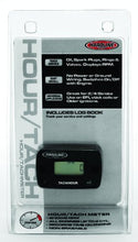 Load image into Gallery viewer, Hardline Products HR-8061-2 Hour Meter/Tachometer for up to 2-Cylinder Engines,Black