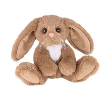 Load image into Gallery viewer, Berington Lil Benny Small Brown Plush Bunny Rabbit Stuffed Animal, 6 inches