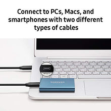 Load image into Gallery viewer, SAMSUNG T5 Portable SSD 1TB - Up to 540MB/s - USB 3.1 External Solid State Drive, Black (MU-PA1T0B/AM)