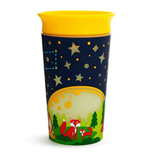 Load image into Gallery viewer, Munchkin Miracle 360 Degree Glow in The Dark Sippy Cup, 9 Oz, Camping, Yellow