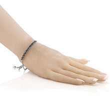 Load image into Gallery viewer, Gem Stone King 925 Sterling Silver London Blue Topaz Women's Tennis Bracelet (1.50 Total Carat Weight, Gemstone Birthstone, Fully Adjustable)