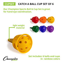 Load image into Gallery viewer, Champion Sports Catch A Ball Set: Classic Kids Outdoor Party Game for Lawn, Camping & Beach