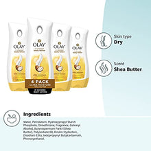 Load image into Gallery viewer, Olay Ultra Moisture Shea Butter In-Shower Body Lotion, Improves Dry Skin Hydration in 5 Days, 15.2 Fl Oz (Pack of 4)