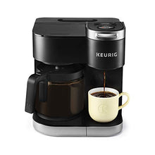 Load image into Gallery viewer, Keurig K-Duo Coffee Maker, Single Serve and 12-Cup Carafe Drip Coffee Brewer, Compatible with K-Cup Pods and Ground Coffee, Black