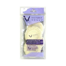 Load image into Gallery viewer, Victoria Vogue, Round Puff Pressed Powder Puff, 4 ea, 4 Count (SG_B00GHQBX2U_US)