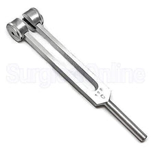 Load image into Gallery viewer, AMT 128 Hz Medical-Grade Tuning Fork Instrument with Fixed Weights, Non-Magnetic Aluminum Alloy (C 128)