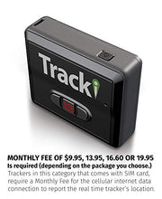 Load image into Gallery viewer, Tracki 2020 Model Mini Real time GPS Tracker. Full USA & Worldwide Coverage. For Vehicles, Car, Kids. Magnetic Hidden small Portable Tracking Device. Child, elderly, Dog pet drone motorcycle bike auto