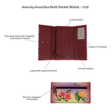Load image into Gallery viewer, Anna by Anuschka womens 1710 Ladies Wallet, Retro Elephant, One Size US