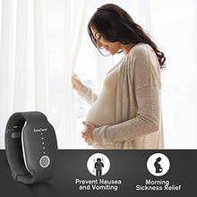Load image into Gallery viewer, EmeTerm Relieve Nausea Electrode Stimulator Morning Sickness Motion Travel Sickness Vomit Relief Rechargeable No Gel Drug Free Wrist Bands Without Side Effects