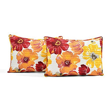 Load image into Gallery viewer, Lush Decor 16T005051 Leah Quilt Floral 3 Piece Reversible, King, Red & Orange