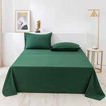 Load image into Gallery viewer, PY HOME & SPORTS Queen Bed Sheets Set 4 Piece 1800 Thread Count Green Bed Sheets Queen Set with 16" Deep Pocket Super Soft and Comforterble (Green, Queen)
