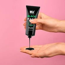 Load image into Gallery viewer, Wel Blackhead Remover Mask - Black Face Mask - Charcoal Face Mask - Peel off Mask - Bamboo Activated Facial Mud Mask - Silicone Face Brush - Deep Pore Cleansing Mask for Skin Care, New Formula 2020