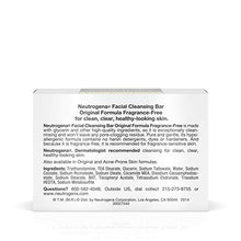 Load image into Gallery viewer, NEUTROGENA Original Formula Facial Bar, Fragrance Free 3.5 oz.