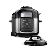 Load image into Gallery viewer, Ninja FD401 Foodi 8-Quart 9-in-1 Deluxe XL Pressure Cooker, Broil, Dehydrate, Slow Cook, Air Fryer, and More, with a Stainless Finish