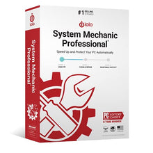 Load image into Gallery viewer, iolo - System Mechanic Pro, Computer Cleaner for Windows, Blocks Viruses and Spyware, Restores System Speed, Software License