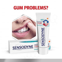 Load image into Gallery viewer, Sensodyne Sensitivity & Gum Sensitive Toothpaste for Gingivitis & Treatment, Clean & Fresh, 3.4 Oz, Pack of 4