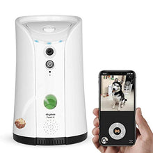 Load image into Gallery viewer, SKYMEE Dog Camera Treat Dispenser,WiFi Full HD Pet Camera with Two-Way Audio and Night Vision,Compatible with Alexa(White)