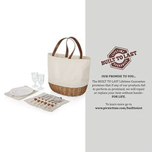 Load image into Gallery viewer, PICNIC TIME Picnic Basket Cream Canvas One Size