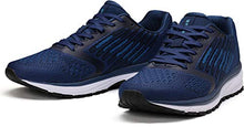 Load image into Gallery viewer, JOOMRA Men's Tennis Shoes Lace up Walking Trail Running Size 11 Blue Gym Comfortable Exercise Fashion Cushion Cross Training for Man Breathable Athletic Sneakers 45