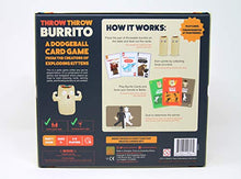 Load image into Gallery viewer, Throw Throw Burrito by Exploding Kittens - A Dodgeball Card Game - Family-Friendly Party Games - Card Games for Adults, Teens & Kids