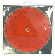 Load image into Gallery viewer, (10 PACK) SUPREMAX Heavy-Duty 14 inch Supreme Quality Dry/Wet Cutting Diamond Blades for Concrete Asphalt Masonry Stone (14" - 10 pcs)